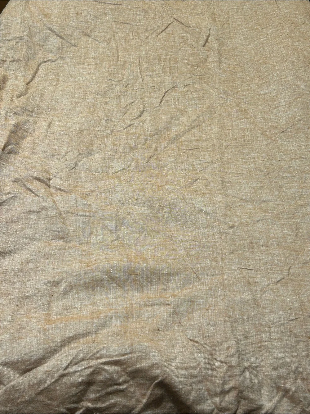 West Elm King Belgian Flax Linen Duvet Cover Terracotta Malange